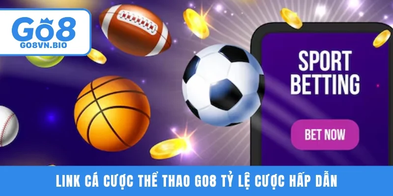 Link cá cược thể thao GO8 tỷ lệ cược hấp dẫn